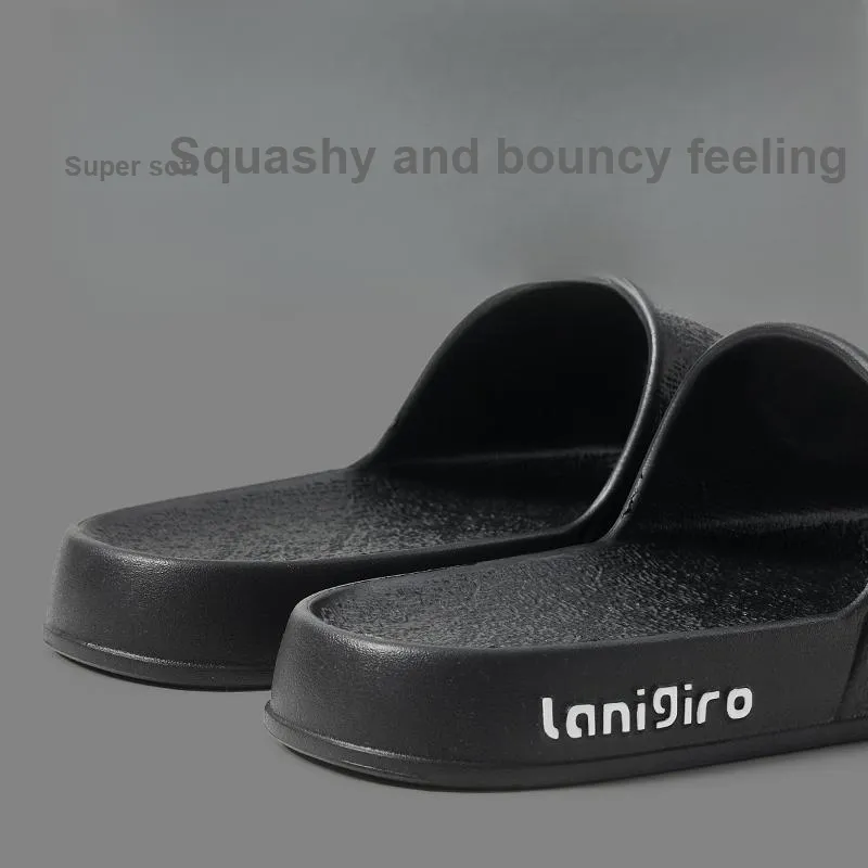 UTUNE Summer Indoor Bathroom Bathing Slip Resistant Quiet Couple's Home Slippers-22