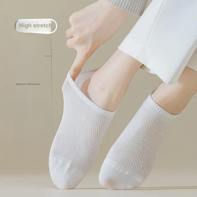 Top Melon No Show Socks Women's 5 Pack-3