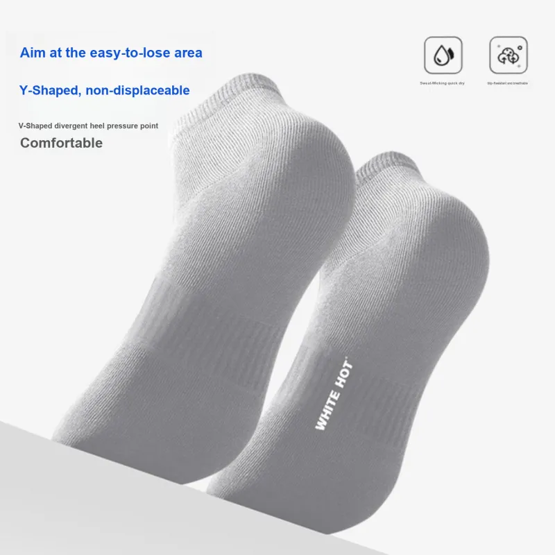 WHITE HOT Ankle Socks Men's Multicolor-4