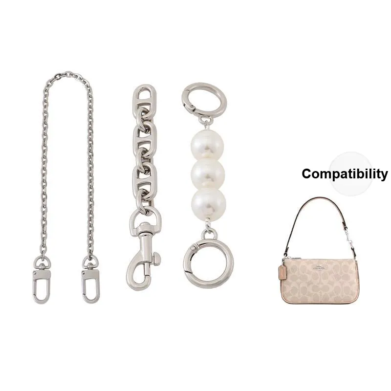 Gloya Metal Combo Set With Multiple Accessories Bags Women's Silver-6