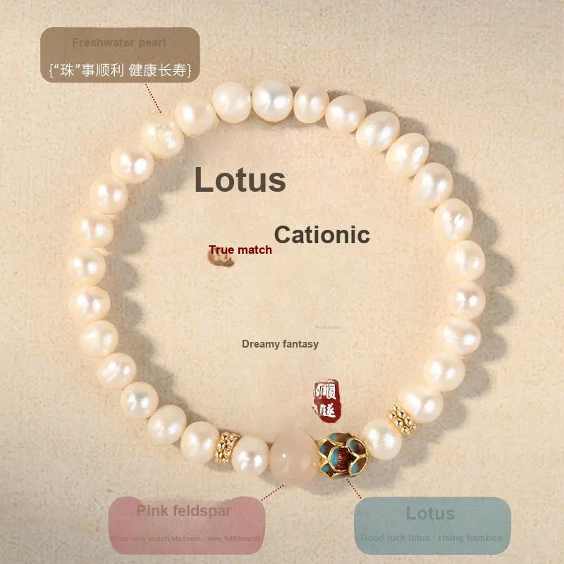Taste The Color Pearl Bracelets Women's-22
