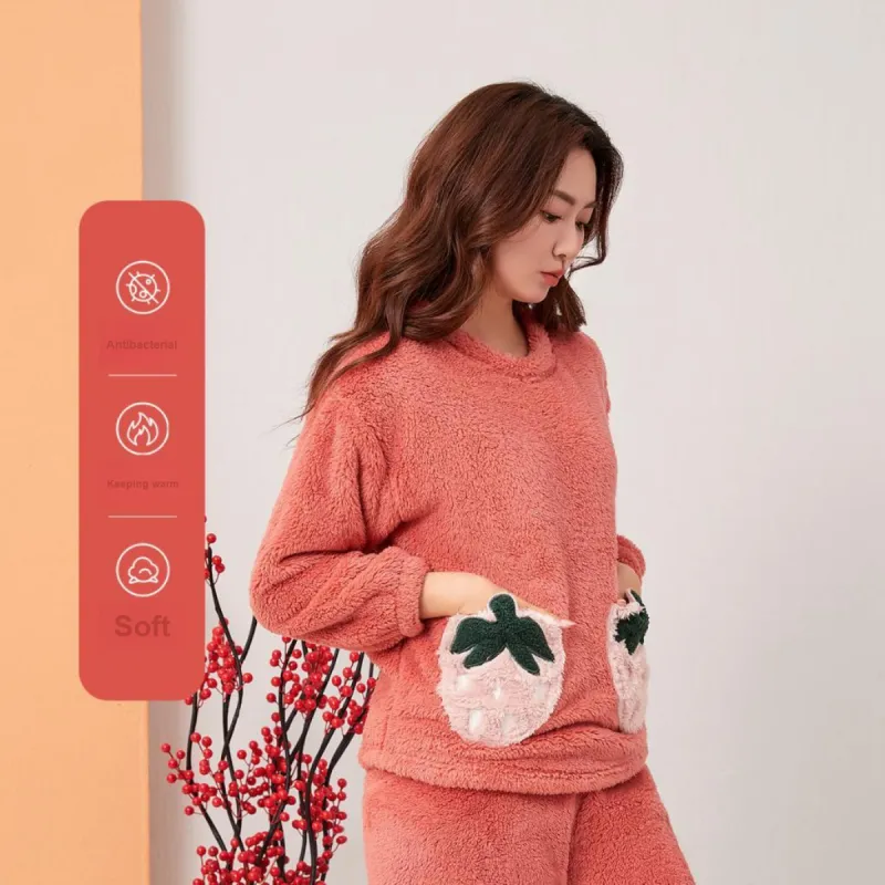 Aidai Pajama Set Women's Citrus Orange-4