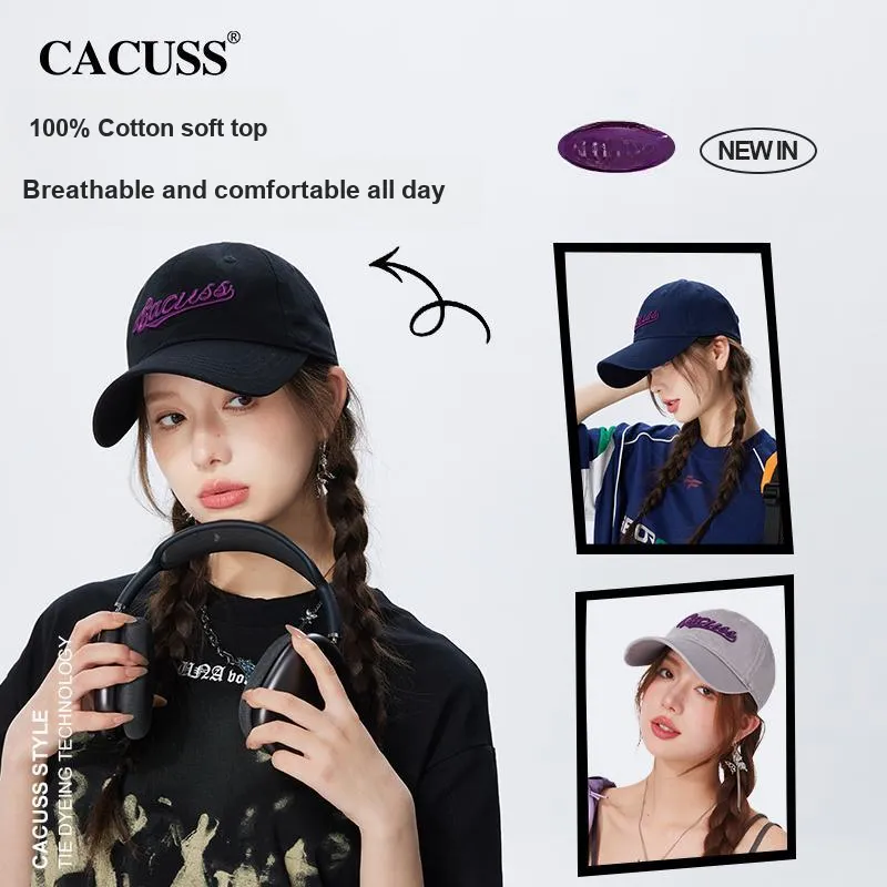 CACUSS Junior 100% Cotton Baseball Caps Unisex-4