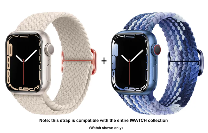 ZHISHENG Apple Compatibility Watch Band 38 49MM Watch Dial All Nylon Material-9