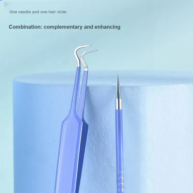 Malian Cellulose Pimple Needle Make up Tools Three Piece Set-6