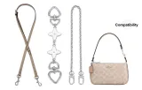 Silver[Modified Underarm/Crossbody Three-Piece Set]