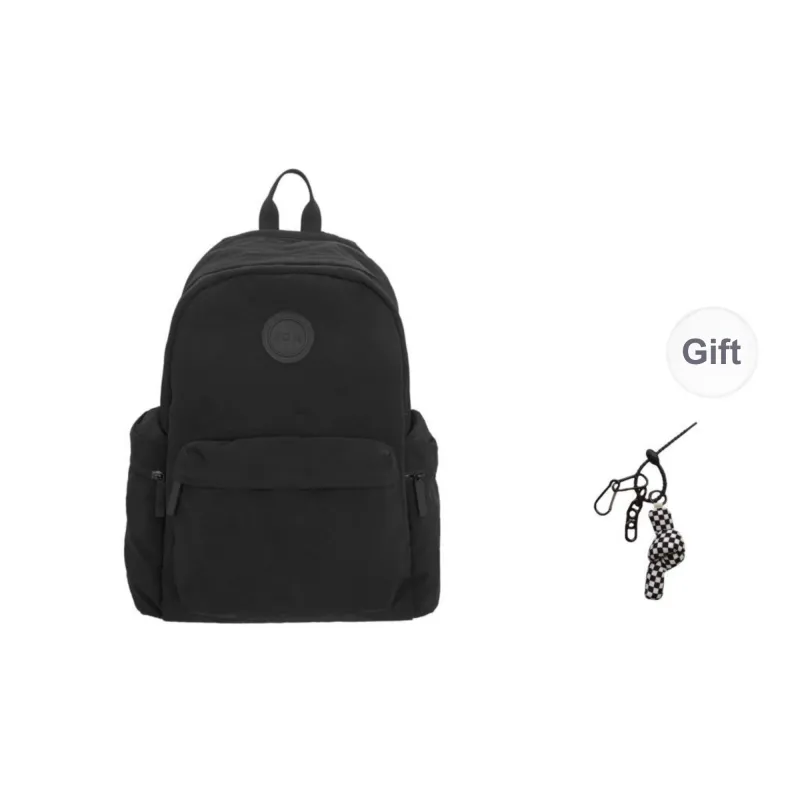 KAMLUI Nylon Backpack Unisex White/Black/Orange Red/Light Purple/Army Green/Pink-7