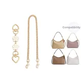 (White Cherry Blossom)[2-Piece Set]Extender Chain+Decorative Chain