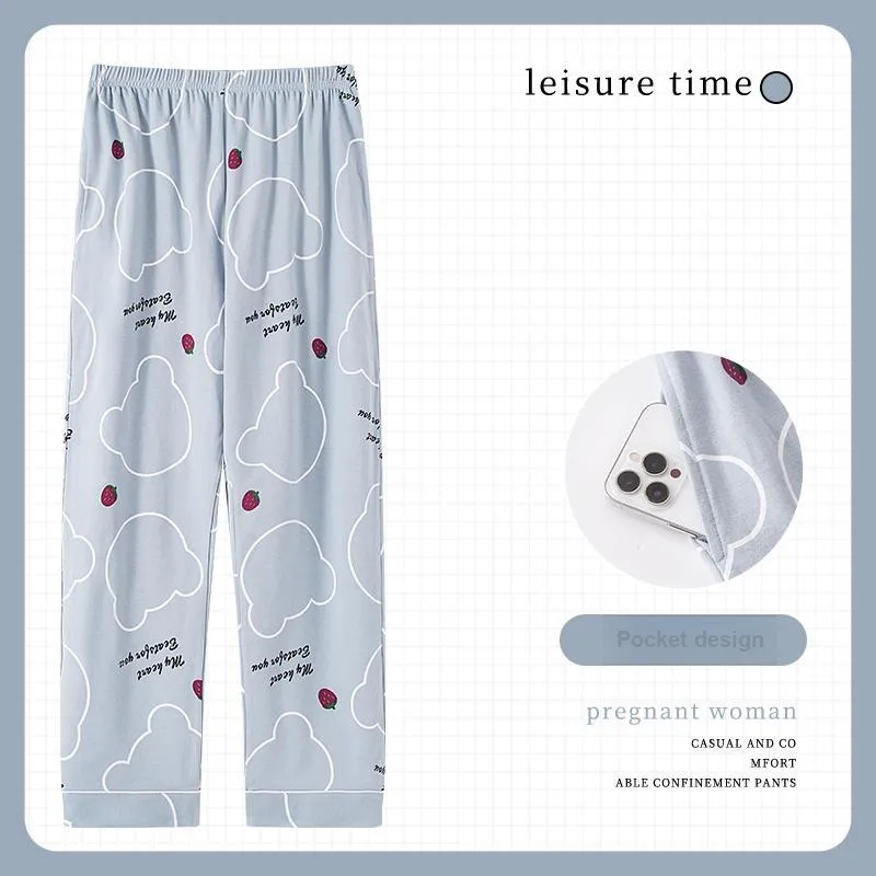 MADALLO Pajama Pants Women's Sky Blue-1