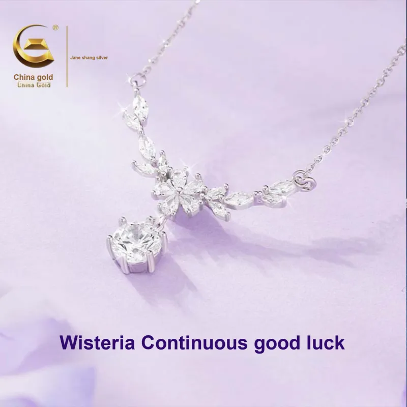 ZSY Silver 925 Necklaces Women's-1