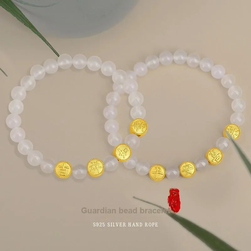 Suddenly Lucky Chalcedony Bracelets Women's-3