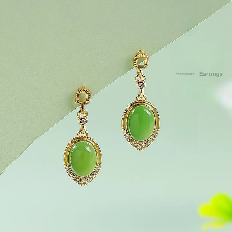YINXIANGMOU Earrings Jasper Women's-1