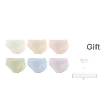 XIA.WA.ZHI.XIU Underpants Women's Shopping Bag 6 Pack