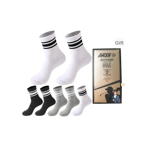 AFISH Высокие носки Мужские Подарочная коробка 7 Двойных упаковок