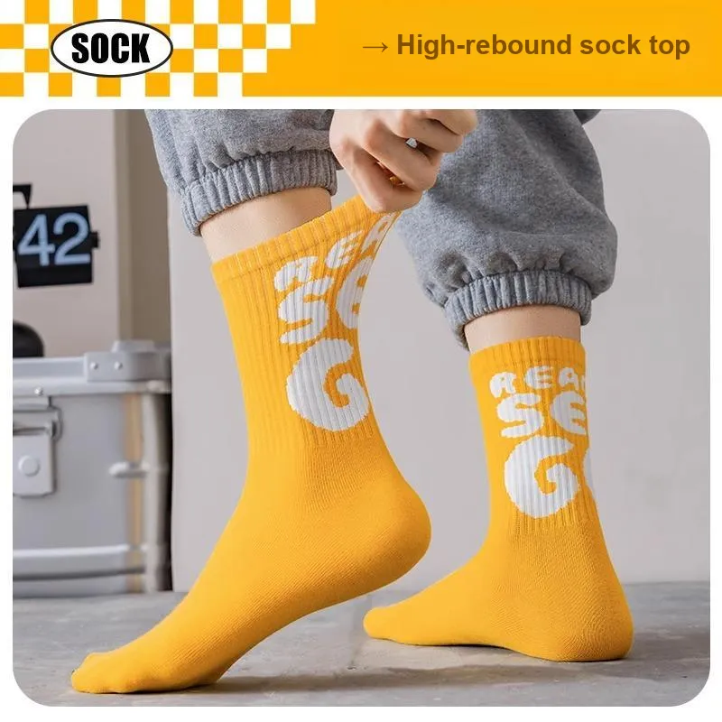 LUOLIAN Basketball Socks Men's 5 Pack-2