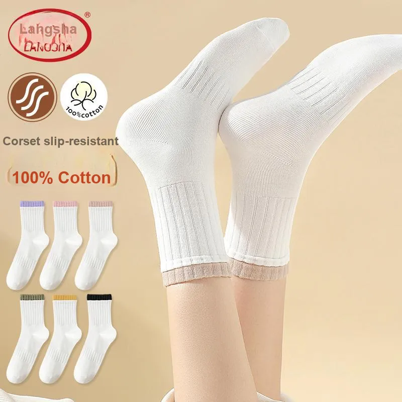 Lanza Mid Calf Socks Women's 6 Pack-1