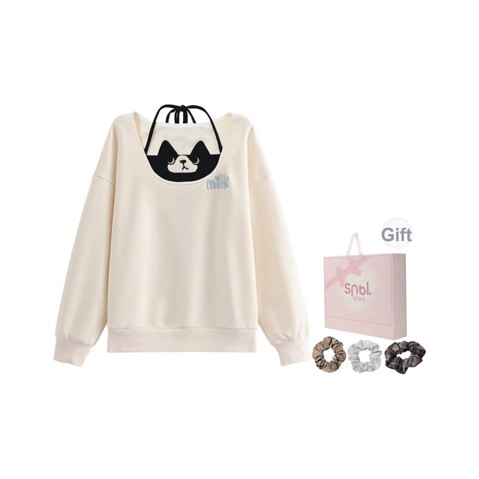 SNBL Бежевый Абрикос Женский Свитшот