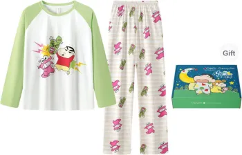 Gongdie x LABIXIAOXIN,LIANMINGKUAN Pajama Set Women's Gift Box Set Green