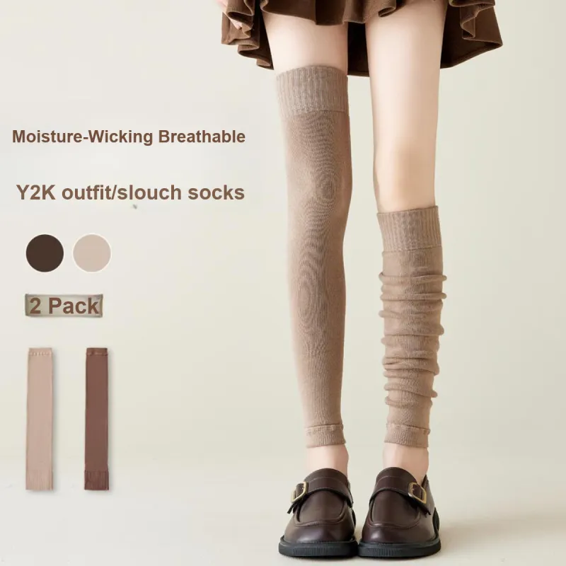 Ordifen Knee High Socks Women's 2 Pack-7