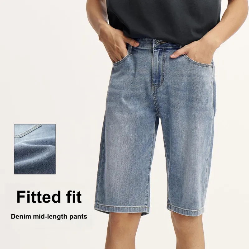 SEM/R Denim Shorts Men-3