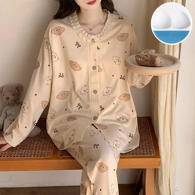 Sleeping Beauty Pajama Set Women's Gray-2