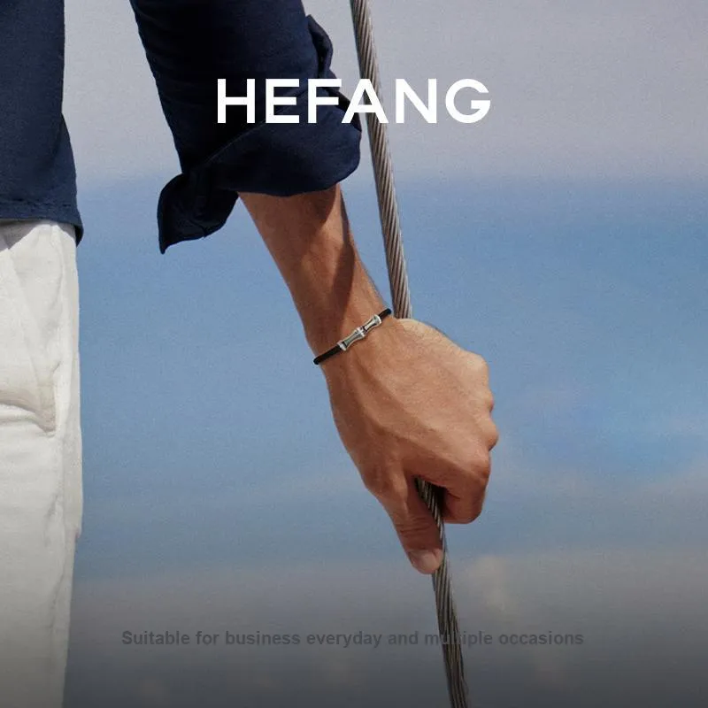 HEFANG All Things Spiritual Collection 925 Sterling Silver All Things Will Go Well Red String Bracelet Unisex-11