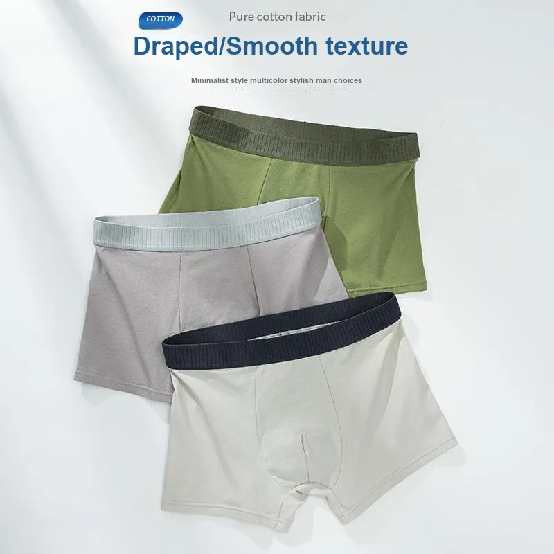 Qiao Ni Tong Underpants Men's 3 Pack-3