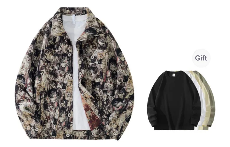 BOBBY ABLEY Denim Jacket Unisex-33