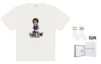 Charlie Luciano T Shirt Unisex White