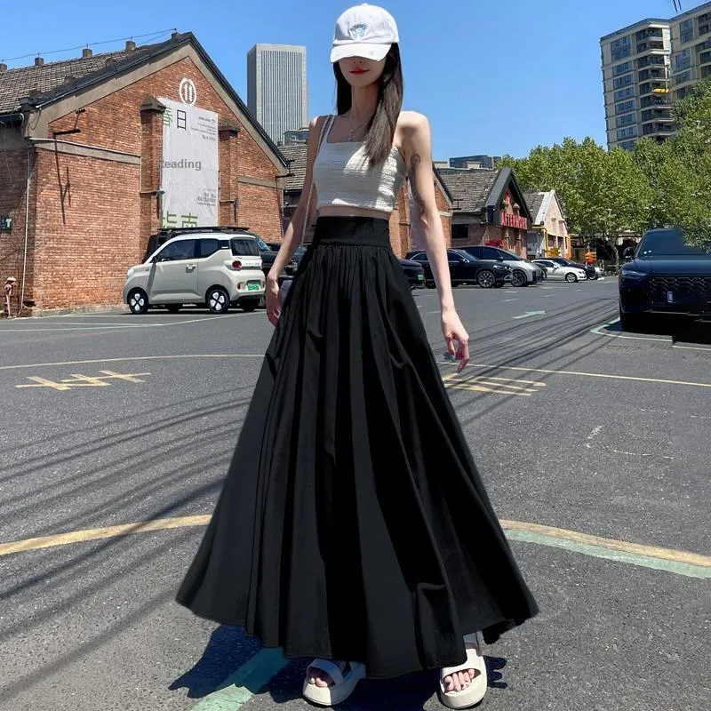 MADALLO Casual Long Skirt Women's-7