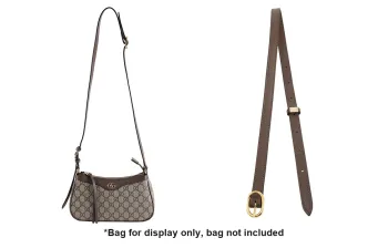Luxury Care Artisan Workshop Microfiber Bag Straps Women's Brown