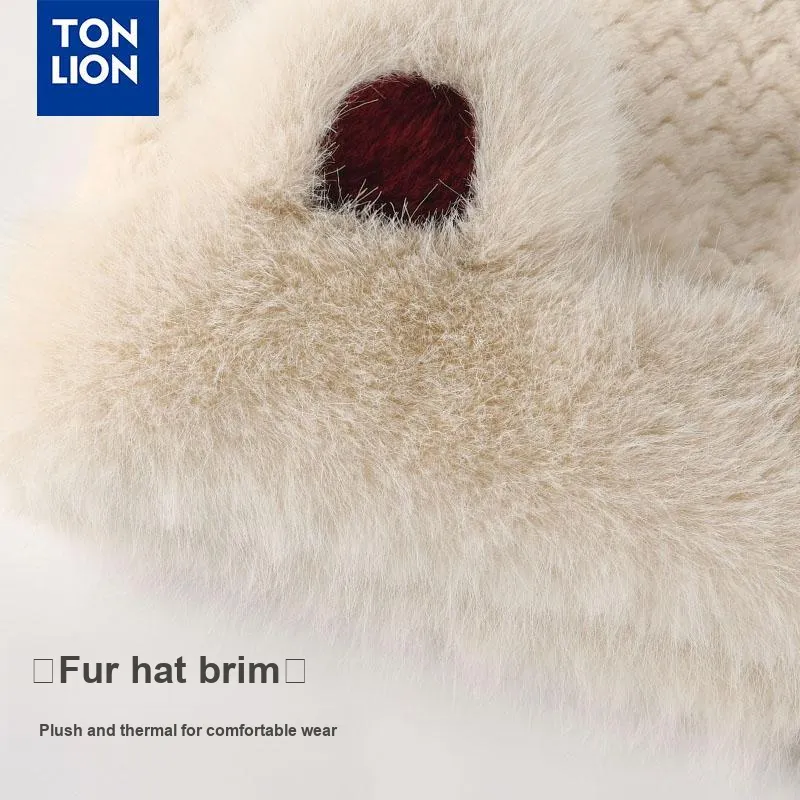 Tonlion Polyester Hoods & Plush Hats Unisex-3