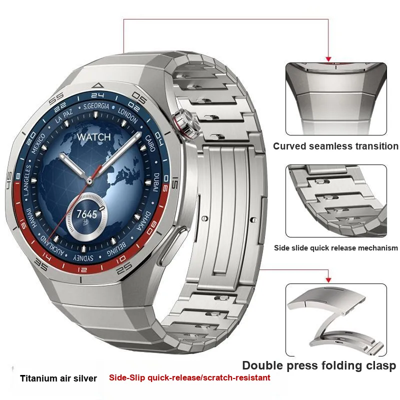 Yu Qing Watch Band Huawei Compatibility Titanium Material-1