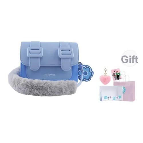 MERIMIES ПУ (полиуретан) Сумка через плечо Маленькая Женская Синяя