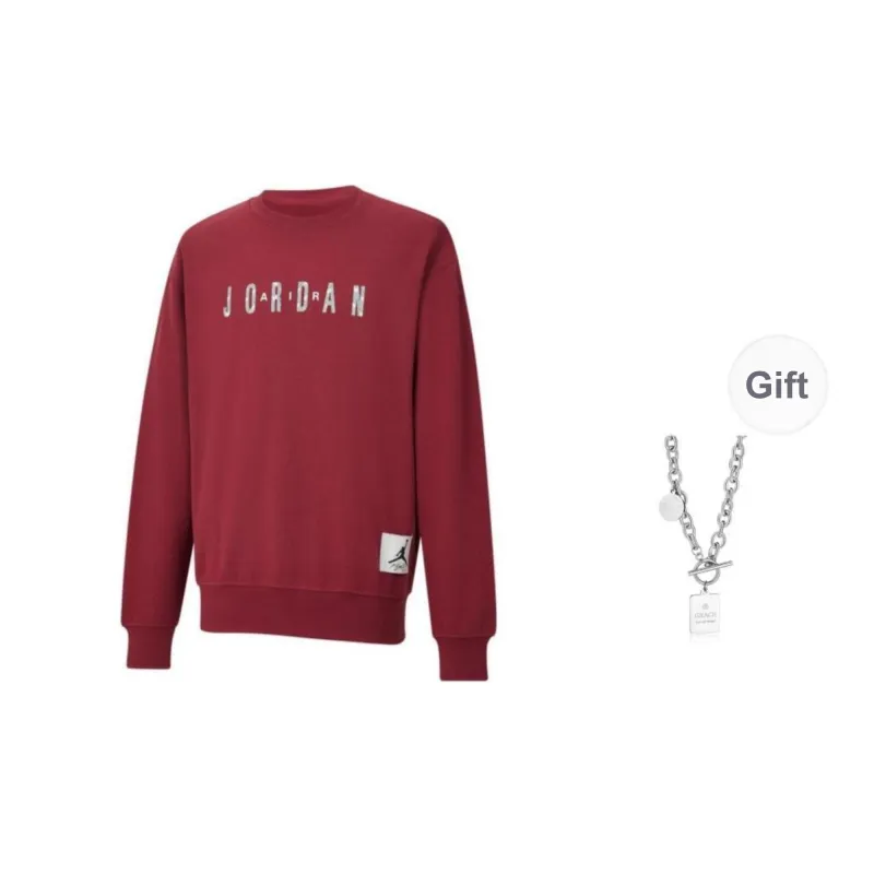 Jordan Year Of The Dragon CNY Series Sweatshirt Unisex Fir Wood Red-0