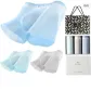 3 Pack Box Included (Ice Blue+Smoke Gray+Sky Blue) Ultra-Thin Ice Silk/7A Antibacterial/Shopping Bag Included