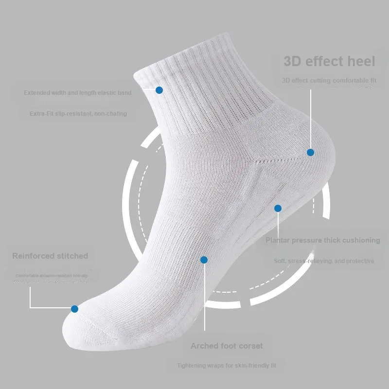 MIIOW Basketball Socks Unisex 5 Pack-2