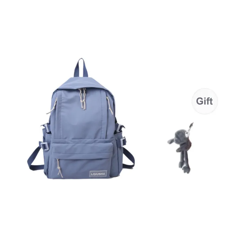 BRABOSTON Canvas Backpack Unisex Ecru/Green/Pink/Black/Blue-9