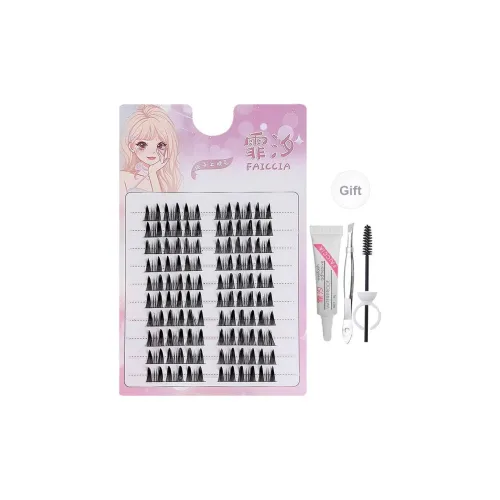 FAICCIA Комикс Барби Кукла Накладные ресницы Один Cluster Glue Style