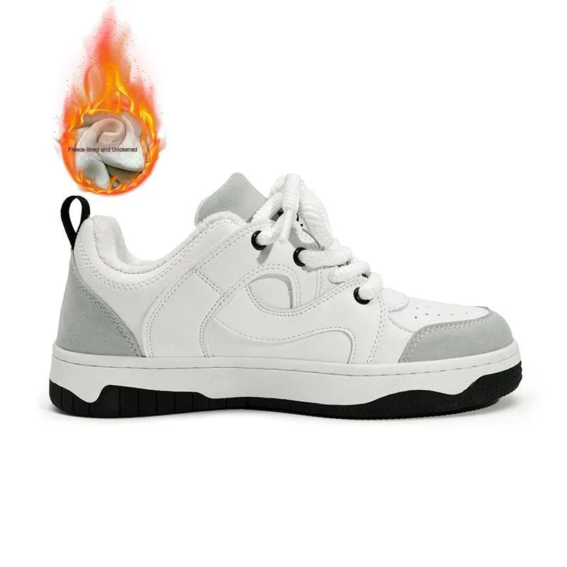 LAZY BONS Height Increasing Abrasion Resistant Breathable Slip Resistant Low Top Skateboard Shoes Unisex-44