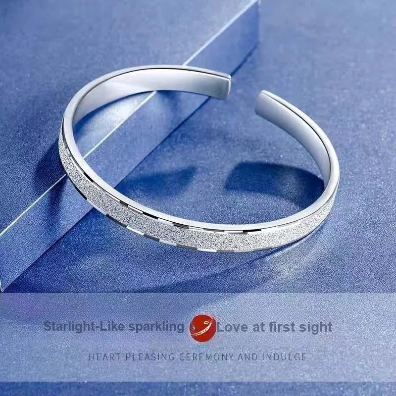BMK S999 Fine Silver Bangles Women's-2