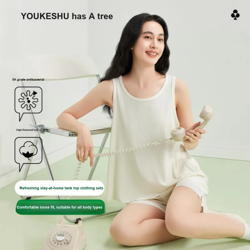 YOUKESHU Pajama Set Women's Shopping Bag-3