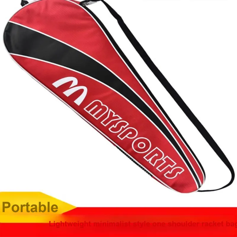 Mysports Badminton Racket Bags 2 Pcs Pack Sporty Style Shoulder Bag Unisex Sun Protection Insulation-21