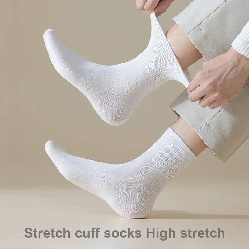 MIIOW Mid Calf Socks Women's 5 Pack-34