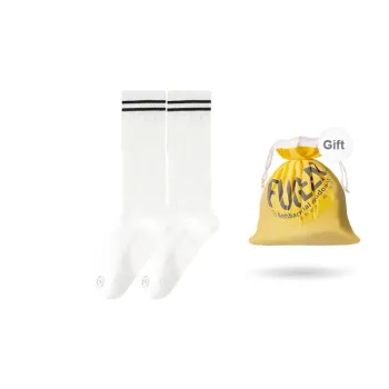 FUGEER Knee High Socks Women's Combo Set