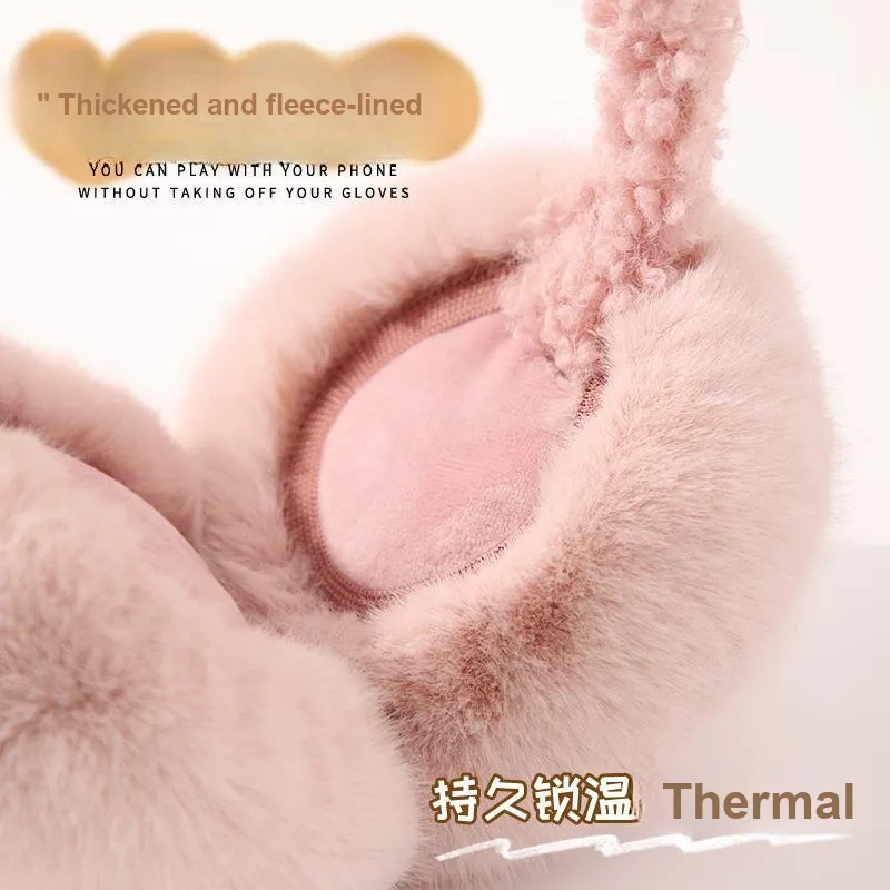 NANJIREN Thickened Earmuffs Women's-10