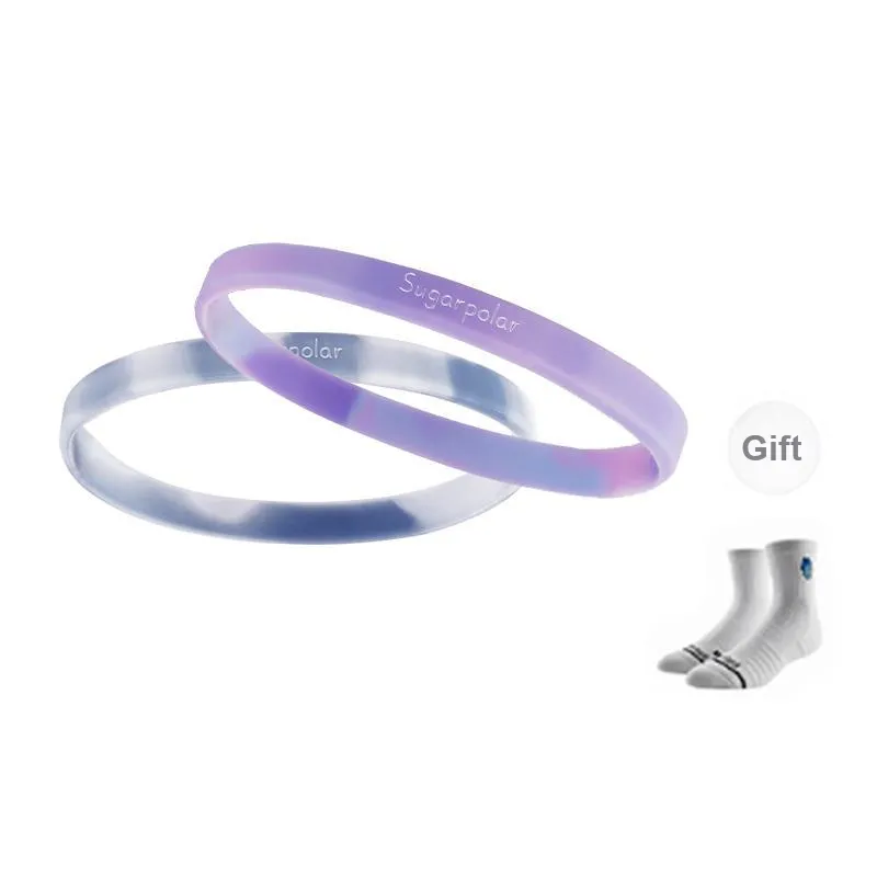 SMVP Sports Bracelets Running Training Basketball Silicone Moisture Wicking Wristband Couple Trendy Accessory-25