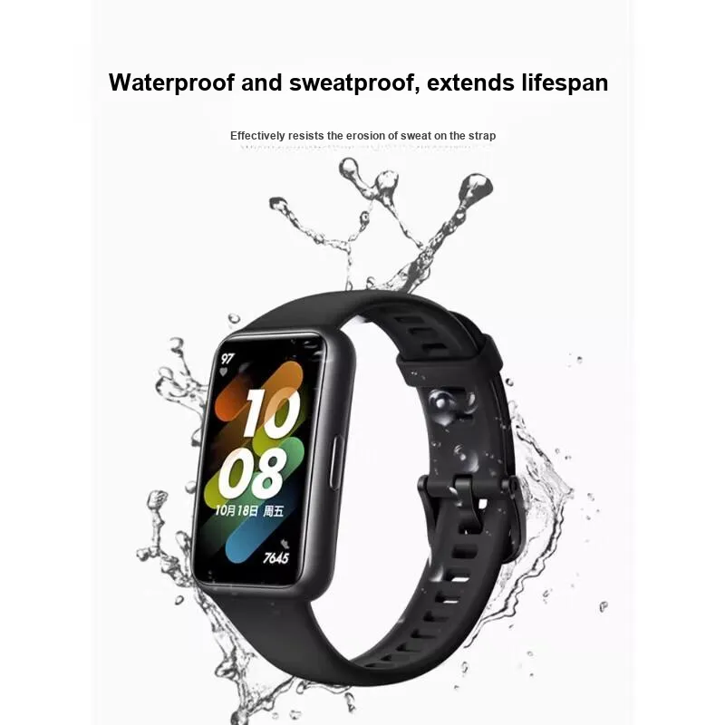 CHUANGYIDA Huawei Compatibility Watch Band 130~250mm Silicone Material-4