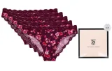 Box 5-Pack (Kilol Wine Color Floral Print)