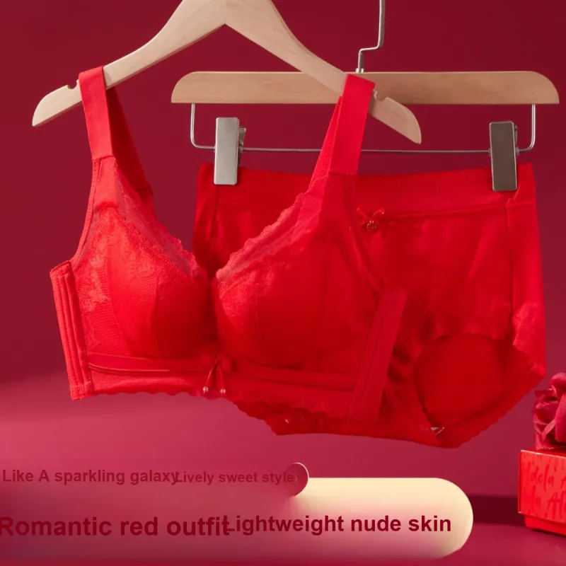 ALDOLA Underwear Set Women's Red-1